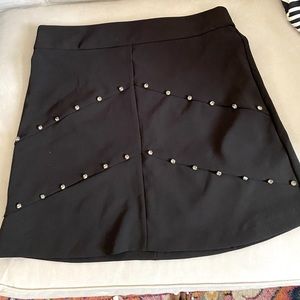 ZARA studded mini skirt